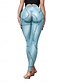 abordables Bas de Halloween-Femmes Collants Leggings Short anti-frottements Punk Occasionnel Longueur complète Taille hautePantsHalloween Graphique Impression Coupe haute Confort Respirant Haute Élasticité Quotidien Fête