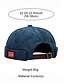 abordables Chapeaux pour hommes-Casquette docker en velours côtelé pour homme avec sangle réglable – élégante casquette en tricot côtelé pour le quotidien, les activités de plein air et la mode urbaine