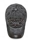 abordables Chapeaux pour hommes-Casquette de baseball brodée vintage pour homme – chapeau ajustable en coton vieilli pour les sports de plein air, les voyages et les tenues décontractées