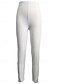 baratos Leggings lisas-Mulheres chinês Leggings Moda Roupa de rua Básico Comprimento total Cintura Alta Tecido Renda Confortável Macio Com Stretch Ao ar livre Férias Rua Preto Branco Verão Primavera Fino