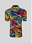 preiswerte Oberteile-Herren Golf-Poloshirt Fuchsie Kurzarm Oberteil Golfkleidung, Kleidung, Outfits, Kleidung