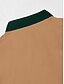 preiswerte Oberteile-Herren Golf-Poloshirt Kaki Kurzarm Oberteil Golfkleidung, Kleidung, Outfits, Kleidung
