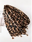 billige Dametørklæder-Dametørklæde med leopardprint og kvaster – blødt og let oversized sjal/wrap med frynser, chik boho-stil til efterår/vinter, afslappede outfits, kontor, rejser og gaveidéer