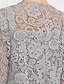 economico impacchi della madre-Boleri avvolgenti per madri  cappotti  giacche eleganti a maniche 3/4 in pizzo floreale per ospiti di matrimoni con pizzo per eventi autunnali e feste formali solo per impressionare