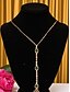 abordables Collar de mujer-Cadena corporal de plata con esmeralda y cristal para mujer: elegante joya de escote pronunciado para bodas, fiestas nocturnas, vacaciones en la playa y ocasiones especiales.