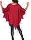 abordables Blouse et Chemises d&#039;Halloween-Blouse Femme Halloween Araignée Amusante Manches Longues Col Rond Regular T-shirts Imprimé Fête Noir Rouge Printemps Automne Préautomne