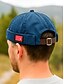 abordables Chapeaux pour hommes-Casquette docker en velours côtelé pour homme avec sangle réglable – élégante casquette en tricot côtelé pour le quotidien, les activités de plein air et la mode urbaine