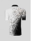 preiswerte Oberteile-Herren Golf-Poloshirt Schwarz Kurzarm Oberteil Golfkleidung, Kleidung, Outfits, Kleidung