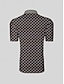 preiswerte Oberteile-Herren Golf-Poloshirt Schwarz Kurzarm Oberteil Golfkleidung, Kleidung, Outfits, Kleidung