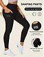 economico Leggings semplici-Per donna Leggings Moda Casual Lunghezza intera Vita Alta Tinta unica Tasca Taglio alto Traspirabilità Morbido Confortevole Alta elasticità Vinaccia blu navy Nero Grigio Autunno Inverno Vestibilit