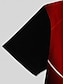 preiswerte Oberteile-Herren Golf-Poloshirt Rote Kurzarm Oberteil Golfkleidung, Kleidung, Outfits, Kleidung