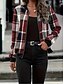 levne letecká bunda-Dámské Neformální bunda Zahřívací Rychleschnoucí Zip Kapsy Elegantní Módní Denní Jednoduchý Geometrický Dovolená Ležérní Denní Běžné / Denní Standardní baseballový obojek Běžný Dlouhý rukáv Svrchn