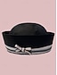 ieftine Accesorii de Crăciun-Pălărie de marinar rock pentru femei cu inscripții cu strasuri, șapcă elegantă pentru ținute kpop, petrecere mascat de Crăciun și accesorii pentru costume de scenă