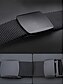 cheap Men's Belts-Men's Nylon Tactical Belt – Adjustable Lightweight Military Style Webbing Belt with Durable Buckle for Outdoor, Work and Casual Wear