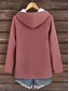 voordelige Hoodies en sweatshirts-Dames Trui met capuchon Sweatshirt Grafisch Brief Casual Lange mouw Capuchon Normale tops Straat Dagelijks gebruik Casual Afdrukken Blozend Roze blauw Grijs Herfst Winter