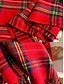 abordables Accessoires de Noël-Écharpe à carreaux de Noël pour femme, châle d&#039;hiver chaud en tartan avec franges, accessoire de mode confortable pour les fêtes de fin d&#039;année et les vêtements d&#039;extérieur
