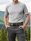 cheap Men's Belts-Men's Nylon Tactical Belt – Adjustable Lightweight Military Style Webbing Belt with Durable Buckle for Outdoor, Work and Casual Wear