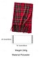 abordables Accessoires de Noël-Écharpe à carreaux de Noël pour femme, châle d&#039;hiver chaud en tartan avec franges, accessoire de mode confortable pour les fêtes de fin d&#039;année et les vêtements d&#039;extérieur