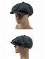billige Herrehatte-Herre vintage sildebensprintet avisbukset – klassisk tweed flad vedbendhat, retro gatsby-stil baret til fritidsbrug og udendørs fester