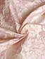 baratos Vestidos de Cocktail-Linha A Até o Tornozelo Vestidos de cocktail Vestidos de festa Elegante Vintage Meia Manga Decote V Casamento Formal Jacquard com Estampa floral Fenda Bolsos