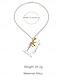 abordables Joyas para hombres-Collar con colgante de aleación para hombre con diseño de pistola de diamantes de imitación, cadena de joyería brillante de hip hop, accesorio de moda para fiestas, conciertos y ropa urbana.