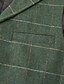 billige Casual dragter-herre tweedvest med hakrevers mode forår seks knapper vintage komfortabel ensfarvet enkeltradet v-hals normal pasform grøn kaki blå lysegrå mørkegrå