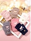 voordelige Dameshandschoenen-Dames handschoenen zonder vingers in kattenpootmotief – zachte pluche stof, verkrijgbaar in meerdere kleuren, perfect voor de winter en voor casual gebruik.