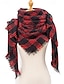 voordelige Dames Sjaals-Unisex kerst geruite sjaal - polyester materiaal, zacht en warm, meerdere kleuren voor de winter, feestdagen en dagelijks gebruik