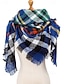 voordelige Dames Sjaals-Unisex kerst geruite sjaal - polyester materiaal, zacht en warm, meerdere kleuren voor de winter, feestdagen en dagelijks gebruik