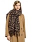 abordables Bufandas de mujer-Bufanda de mujer con estampado de leopardo – tejido de poliéster suave y cómodo, disponible en varios colores, perfecta para looks informales y de invierno.