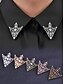 billiga Herrslipsar &amp;amp; flugor-Herrbrosch med halsband i legering – elegant vintagedesign med kristalldetaljer, finns i flera färger, perfekt för formella evenemang och affärskläder