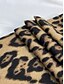 abordables Bufandas de mujer-Bufanda de mujer con estampado de leopardo – tejido de poliéster suave y cómodo, disponible en varios colores, perfecta para looks informales y de invierno.