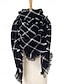 voordelige Dames Sjaals-Unisex kerst geruite sjaal - polyester materiaal, zacht en warm, meerdere kleuren voor de winter, feestdagen en dagelijks gebruik