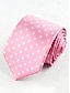 economico Cravatte e papillon da uomo-cravatta da uomo in poliestere, motivo a pois, vari colori, perfetta per Natale e occasioni formali