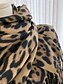 abordables Bufandas de mujer-Bufanda de mujer con estampado de leopardo – tejido de poliéster suave y cómodo, disponible en varios colores, perfecta para looks informales y de invierno.