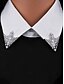 billiga Herrslipsar &amp;amp; flugor-Herrbrosch med halsband i legering – elegant vintagedesign med kristalldetaljer, finns i flera färger, perfekt för formella evenemang och affärskläder