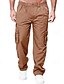 cheap Cargo Pants-Men's Ripstop Cargo Pants Relaxed Fit Tactical Pants Straight Outdoor Hiking Long Lightweight Work Pant Army Green