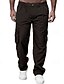 cheap Cargo Pants-Men's Ripstop Cargo Pants Relaxed Fit Tactical Pants Straight Outdoor Hiking Long Lightweight Work Pant Army Green