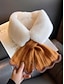 cheap Women's Scarves-Women's Christmas Faux Fur Scarf - Soft and Cozy, Available in Multiple Colors, Stylish Winter Accessory for Holiday Parties, Outdoor Events, and Cold Weather