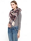 voordelige Dames Sjaals-Unisex kerst geruite sjaal - polyester materiaal, zacht en warm, meerdere kleuren voor de winter, feestdagen en dagelijks gebruik