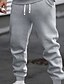 billige grundlæggende sweatsuits-Herre Hattetrøje Træningsdragt sweatsuit Sort Navyblå Hætte Vanlig Lomme 2 stk Daglig Sport &amp; Udendørs Ferie Polyester Gade Basale Afslappet Forår Efterår Tøj Hættetrøjer Sweatshirts Langærmet