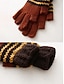 preiswerte Herrenhandschuhe-Herren-Strickhandschuhe aus Polyester für Touchscreens – Zwei-Finger-Design, in verschiedenen Farben erhältlich, perfekt für Winter und Outdoor-Aktivitäten