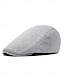 baratos Chapéus Masculinos-Boina masculina casual em poliéster com design simples e elegante, disponível em várias cores, perfeita para o uso diário.