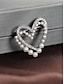 cheap Women's Scarves-Women's Alloy + Faux Pearl Heart Brooch, Multiple Designs Available, Ideal for Valentine's Day, Weddings and Daily Wear