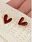 voordelige Damesoorbellen-Damesoorbellen in hartvorm, gemaakt van legering, verkrijgbaar in verschillende hartvormen, schattig en romantisch design, geschikt voor vrouwen, perfect voor Valentijnsdag, bruiloften en romantische gelegenheden.