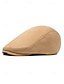 baratos Chapéus Masculinos-Boina masculina casual em poliéster com design simples e elegante, disponível em várias cores, perfeita para o uso diário.