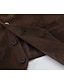 cheap Men's Waistcoat-Men's Corduroy Vest Vest Gilet Daily Outdoor Vintage Spring Fall Pocket Buttons Nylon Comfortable Plain Single Breasted One-button V Neck Regular Fit Black Navy Blue Brown Green Vest