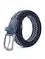 cheap Men's Belts-Men's Elastic Braided Belt, Polyester Material, Multiple Colors, Perfect for Vacation and Casual Daily Wear