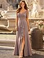 preiswerte Bodenlänge-A-Linie Asymmetrisch Kleid für Hochzeitsgäste Abendkleid Brautmutterkleid Kurzarm V Ausschnitt Elegant Einfach Formell Hochzeitsgast Formeller Abend Chiffon mit Falten