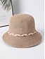 abordables Sombreros de mujer-Sombrero de paja bohemio plegable para mujer: gorra de playa ligera y transpirable de poliéster con lazo floral, varios colores para vacaciones de verano, uso diario informal y viajes.